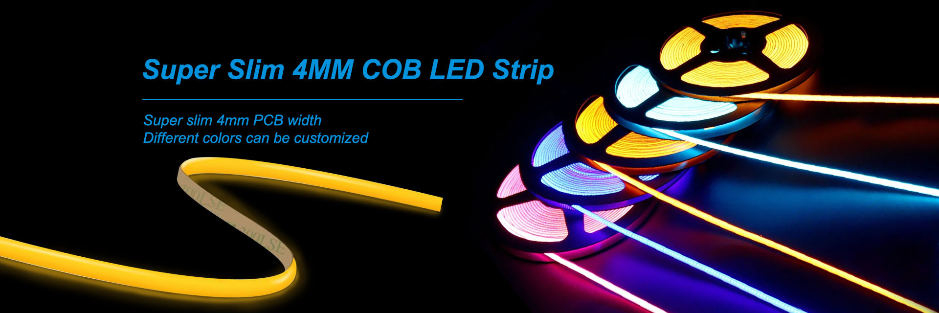 جودة شريط LED COB مرن مصنع